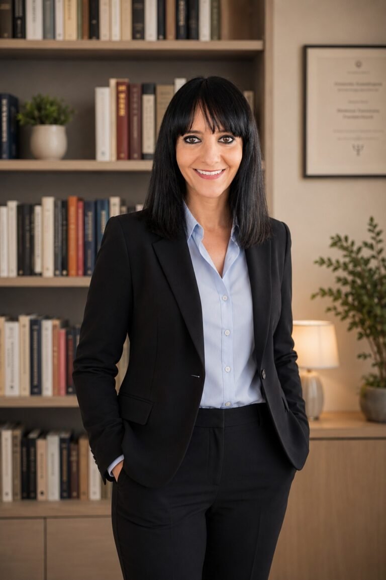 Patricia Sánchez, psicóloga, en su despacho